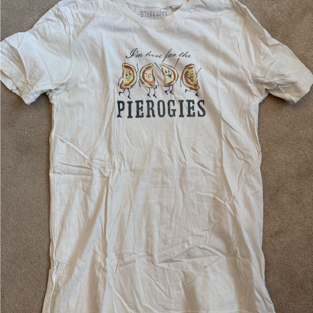 Steel City White Short Sleeve Tee